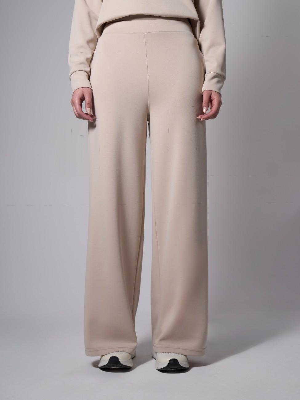 Jade Modal Wide Leg Pants - Stone