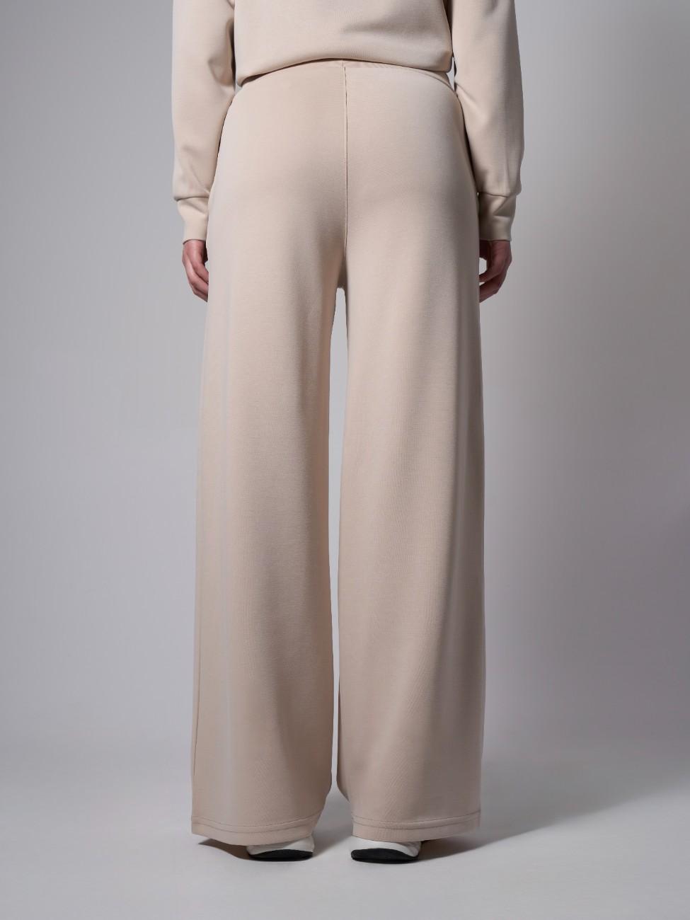 Jade Modal Wide Leg Pants - Stone