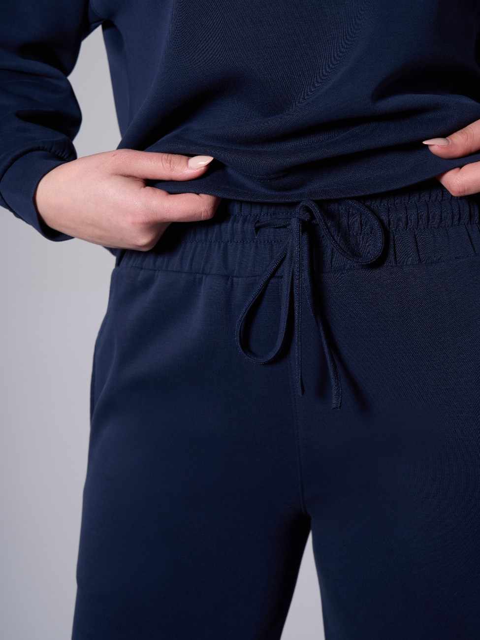 Nora Modal Pants - Navy Blue
