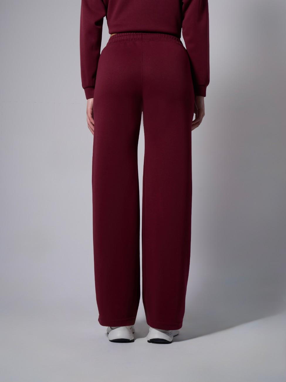 Nora Modal Pants - Claret Red
