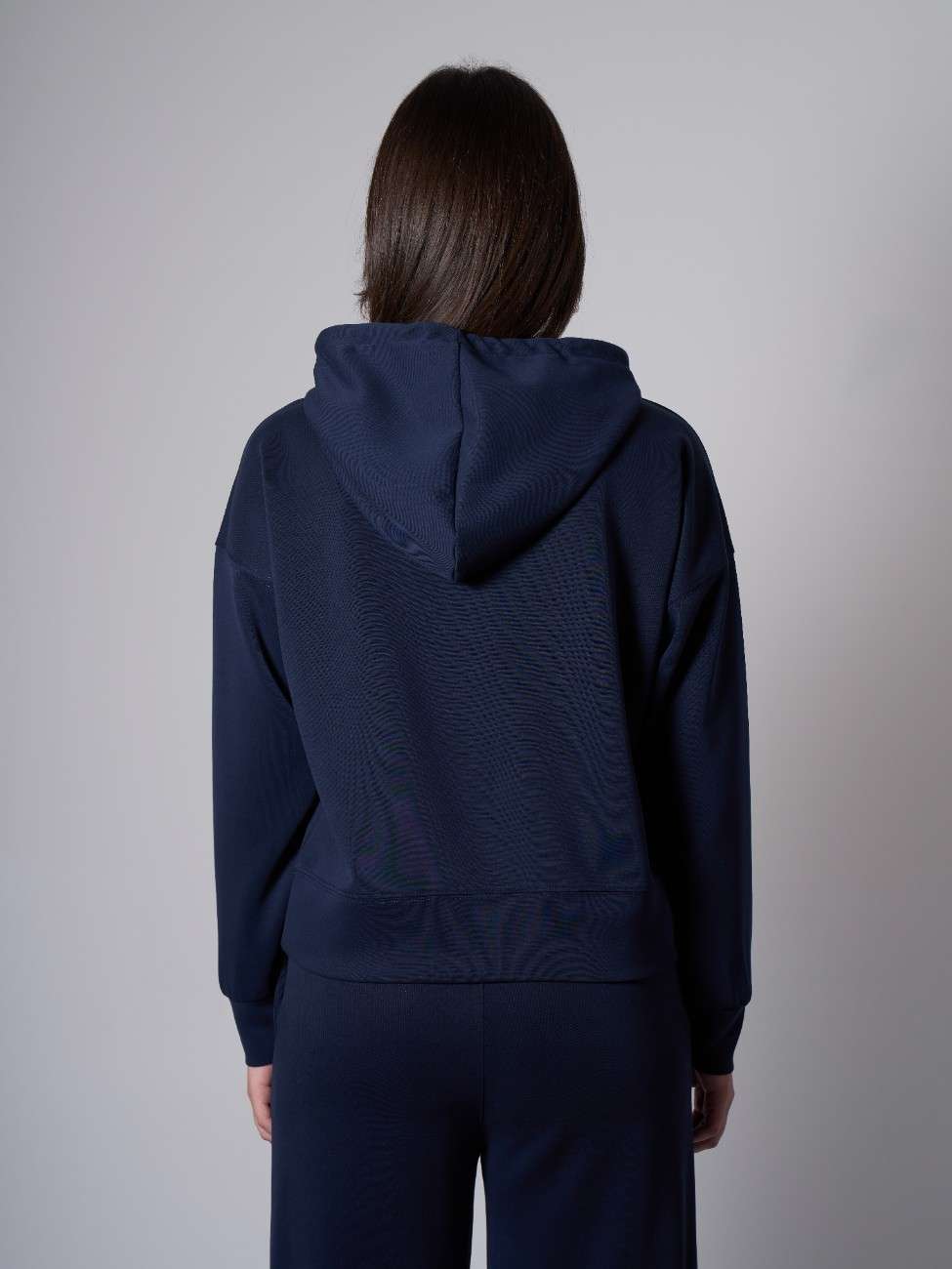 Mila Snug Modal Hoodie - Navy Blue
