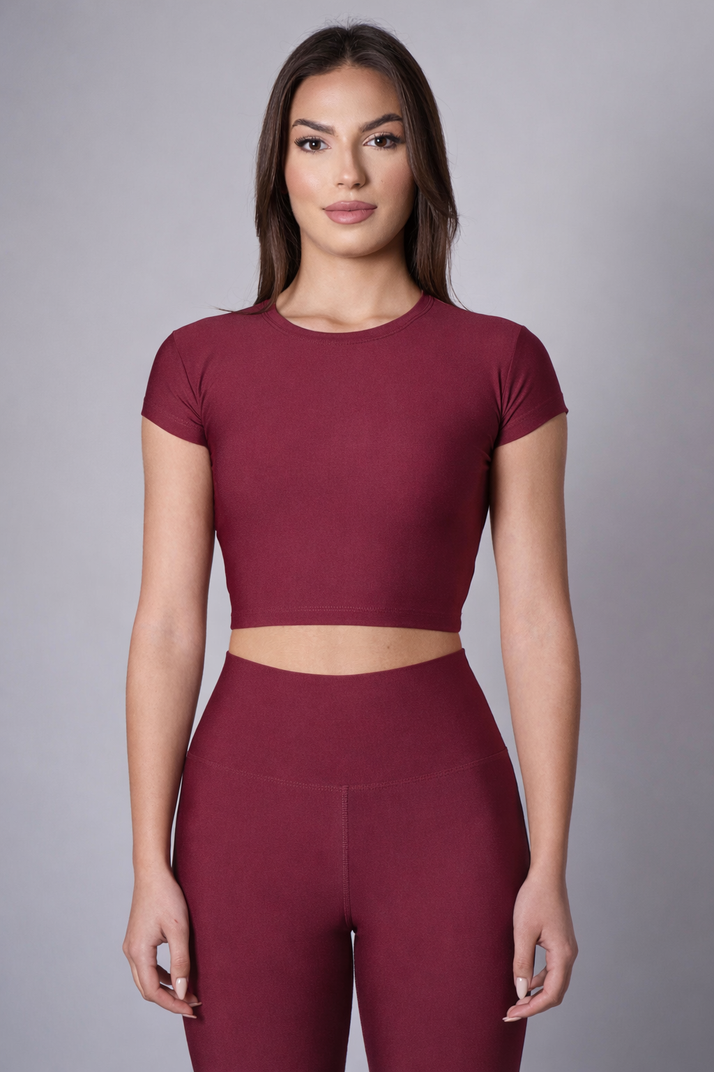 Melina Short Sleeve Top - Dusty Rose