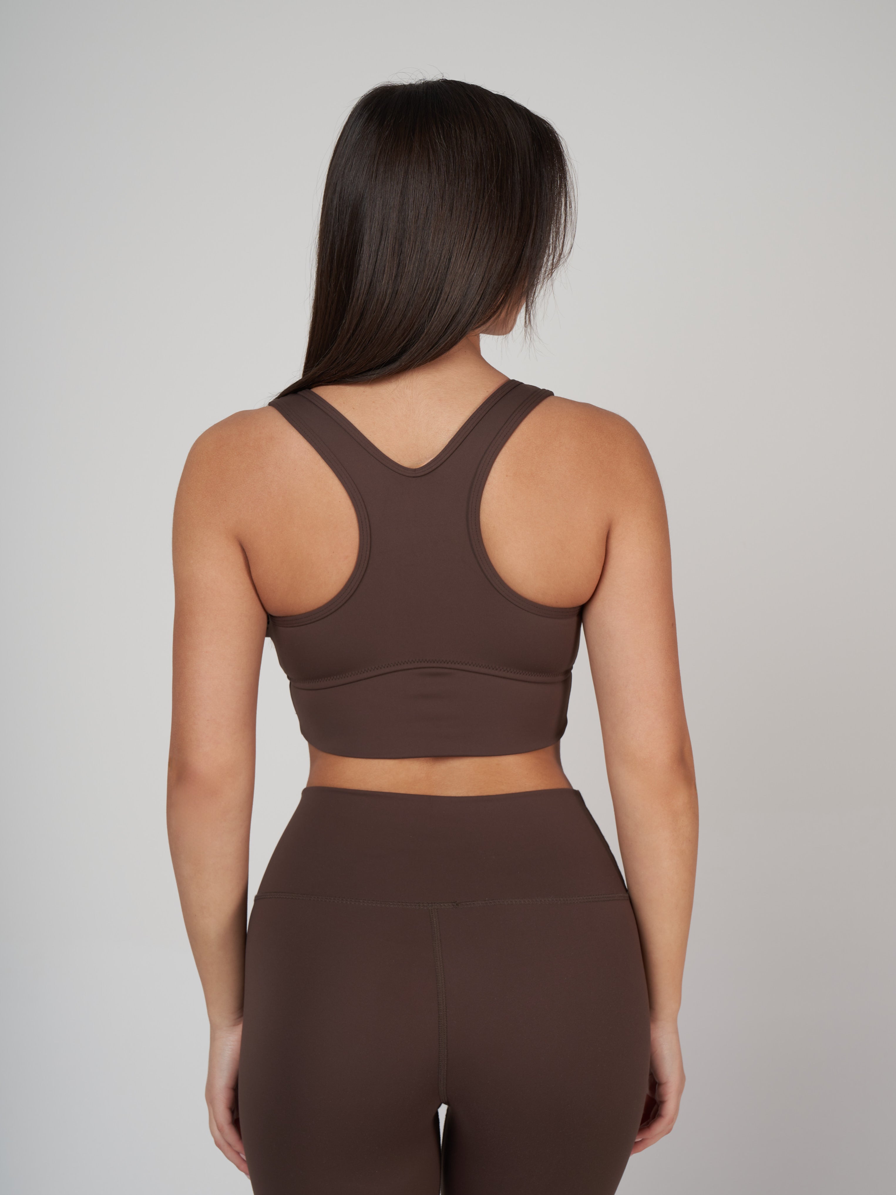 Amara Sculpt Bra - Bitter Brown