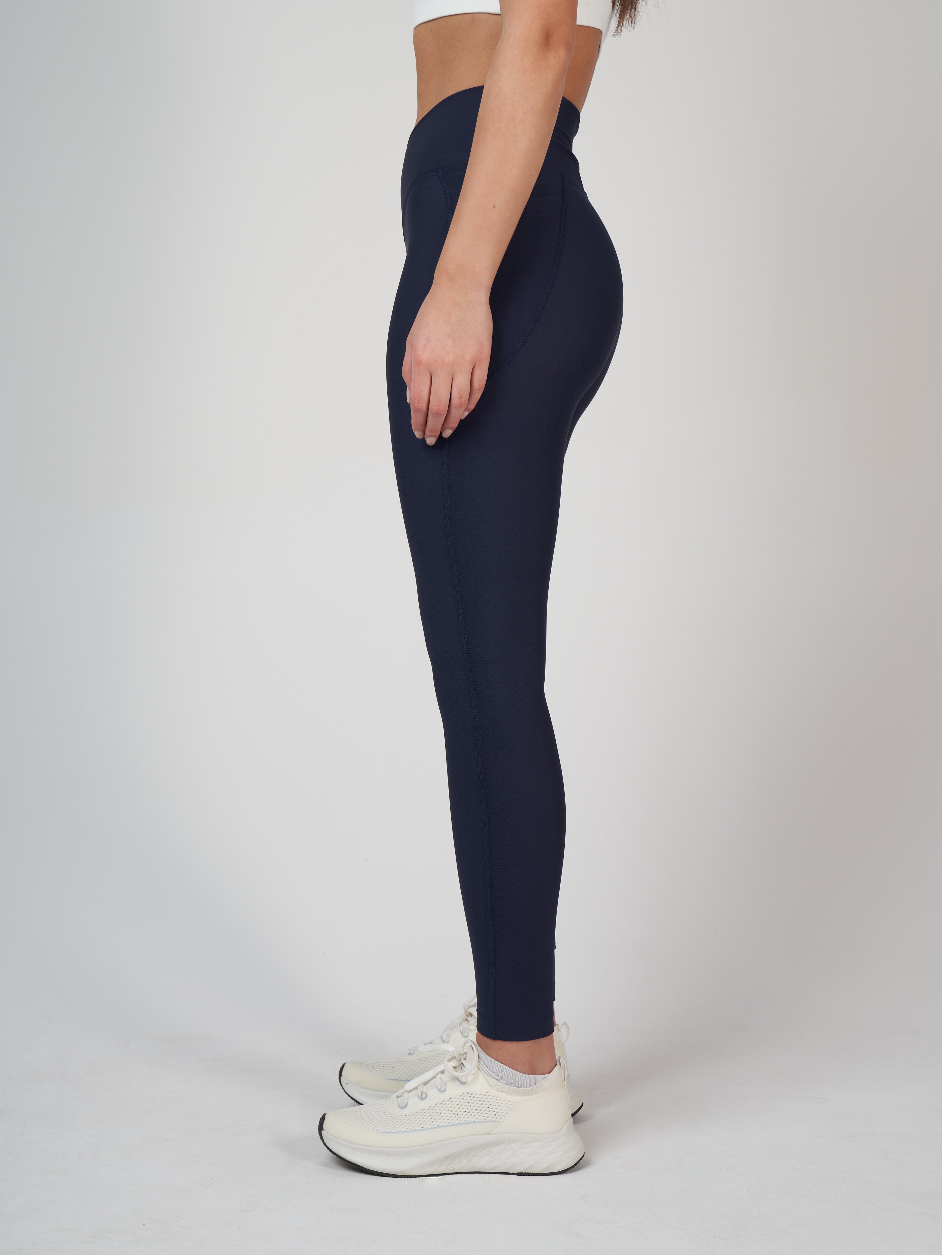 Adele Cross Waist Хеланки - Navy Blue