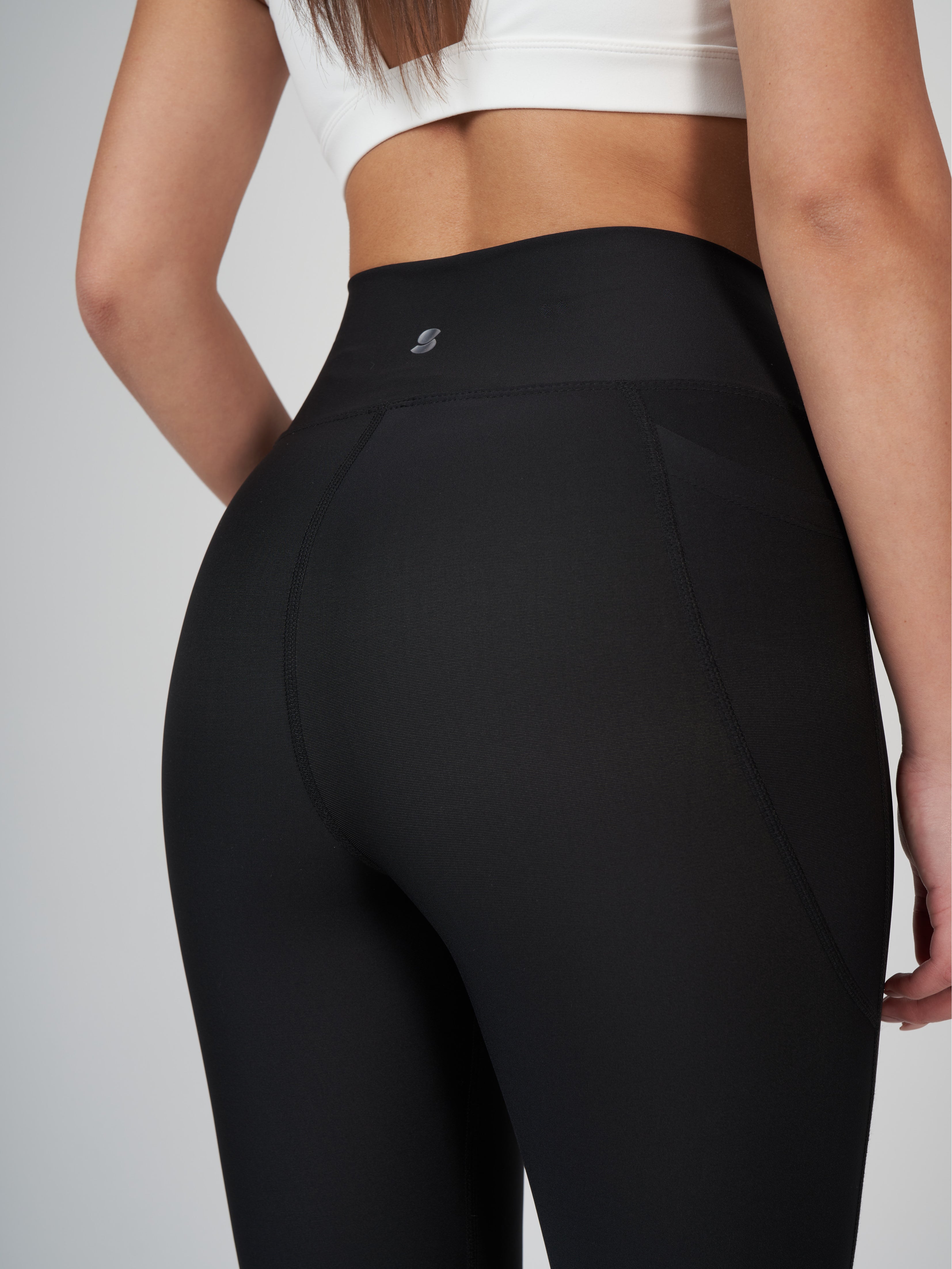 Adele Cross Waist Хеланки - Black