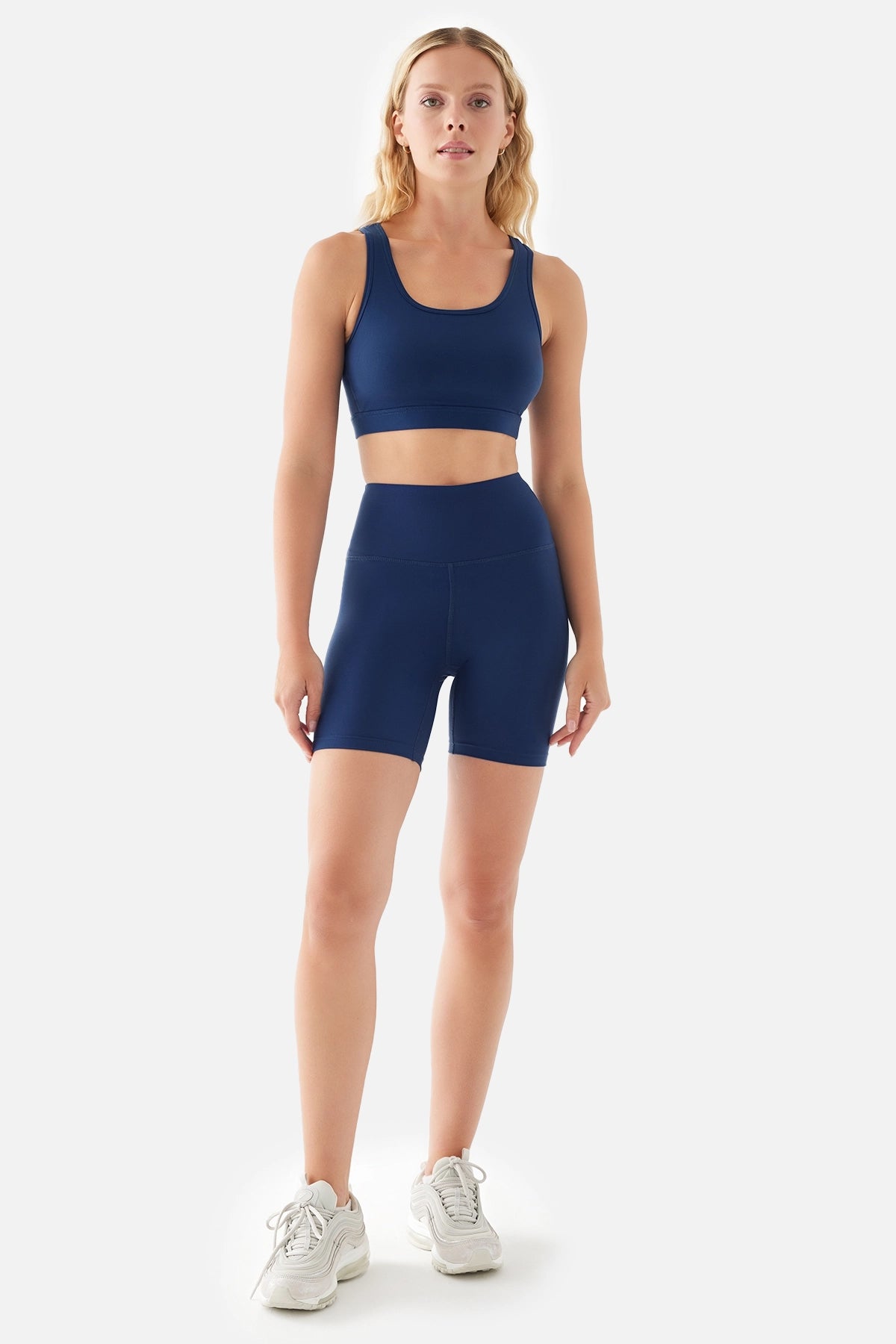 Anna Soft Biker - Navy Blue
