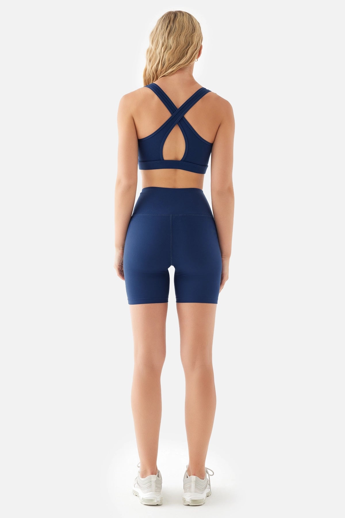 Anna Soft Biker - Navy Blue
