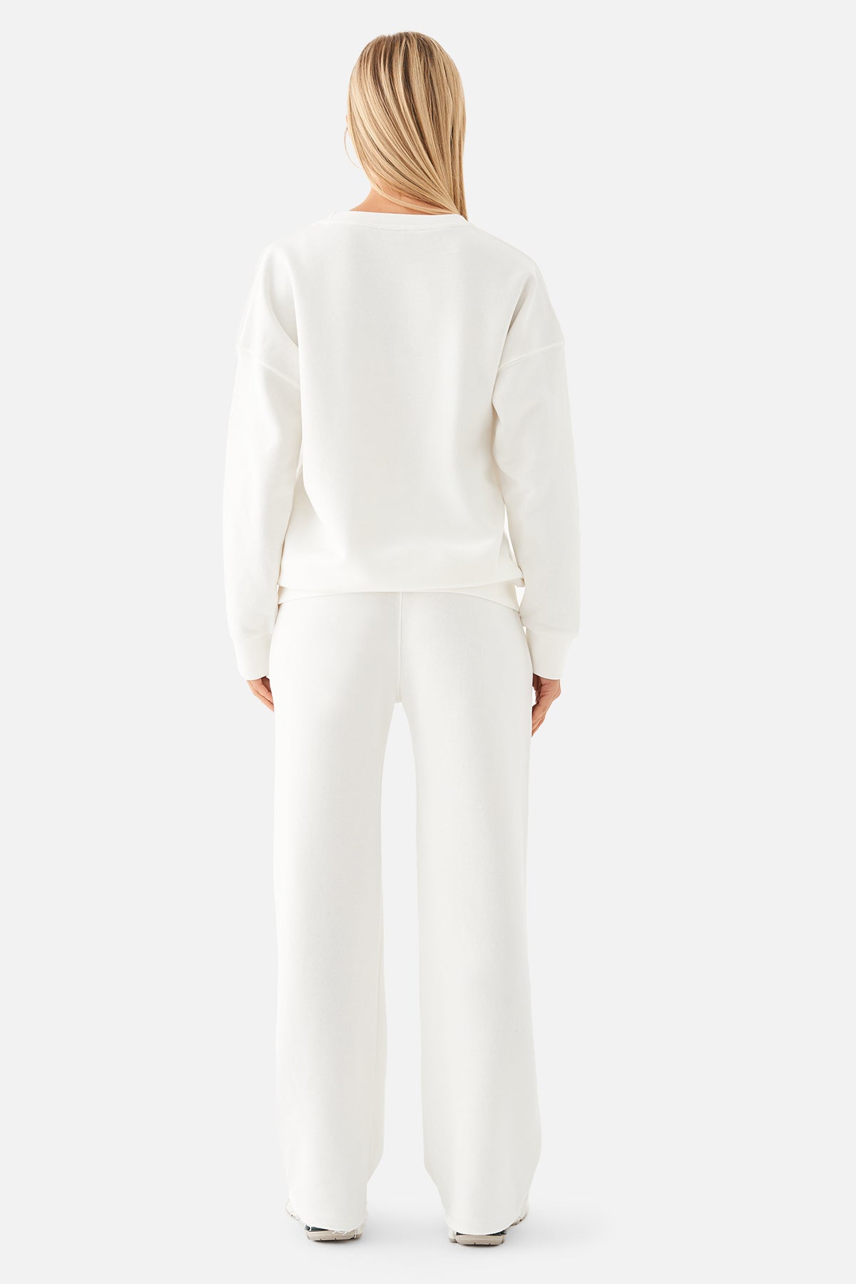 Amelia Flare Sweatpants - Ecru