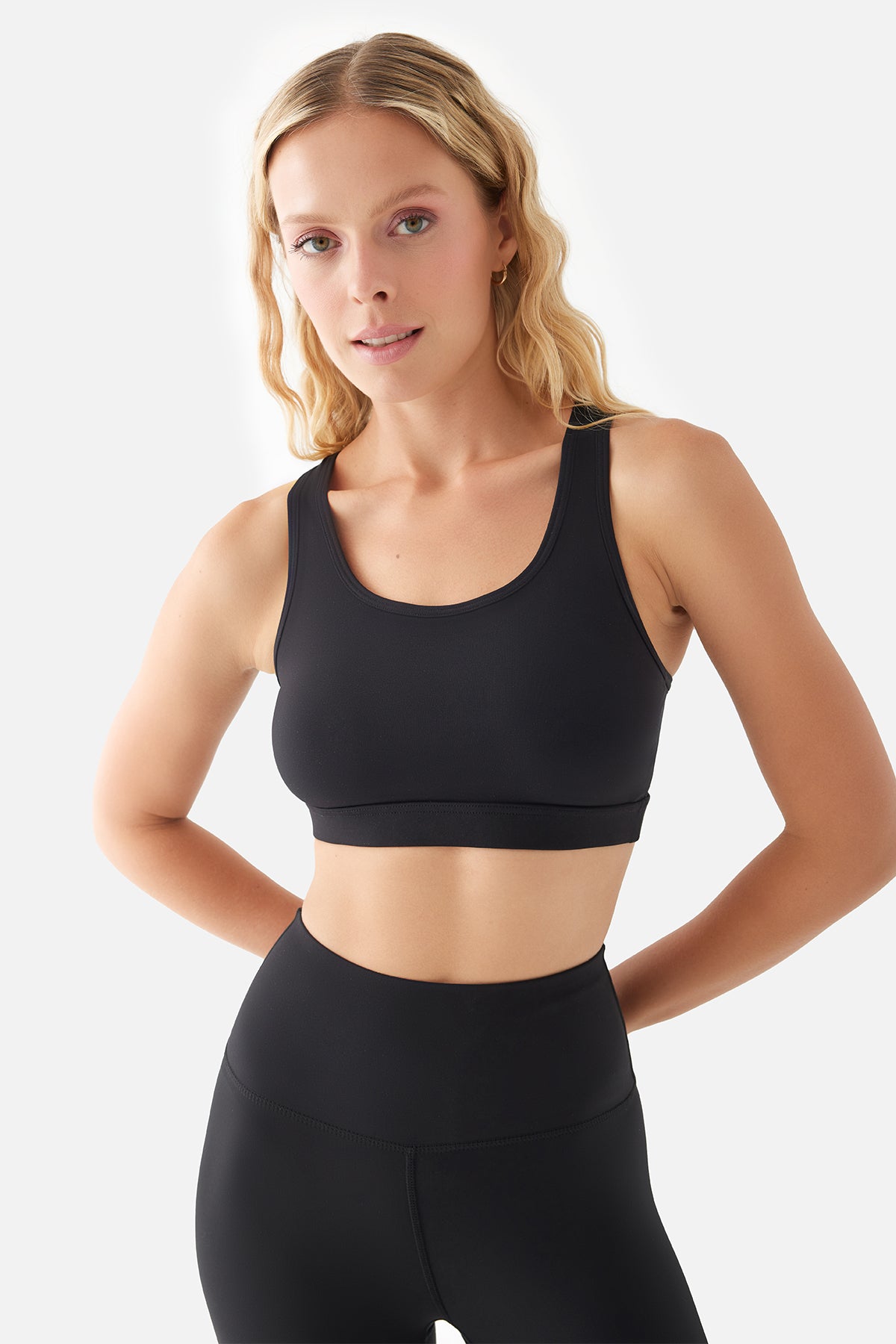 Anna Soft Medium Support Bra - Black