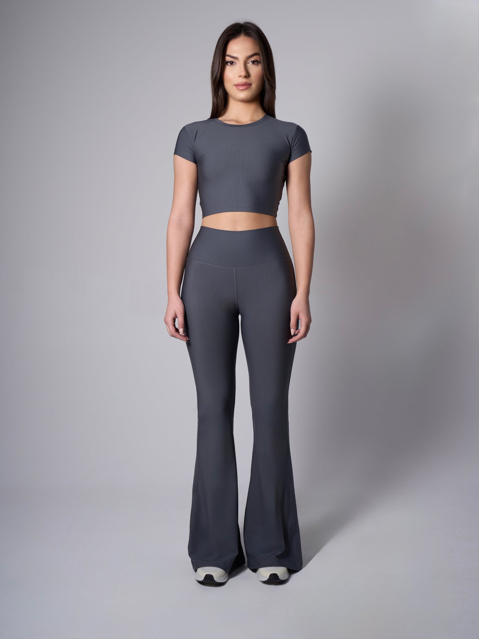 Melina Flared Хеланки - Dark Grey