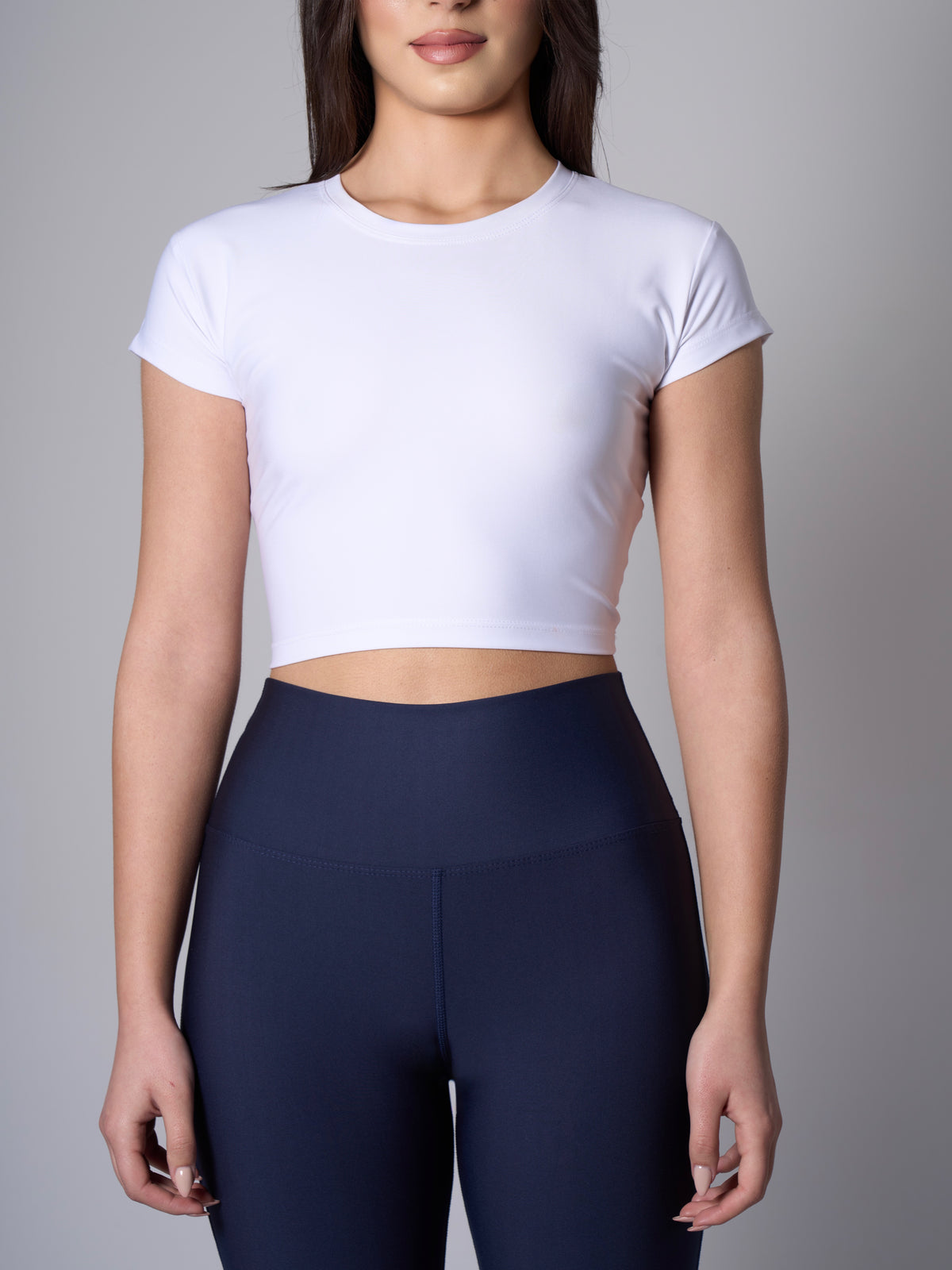 Melina Short Sleeve Top - White