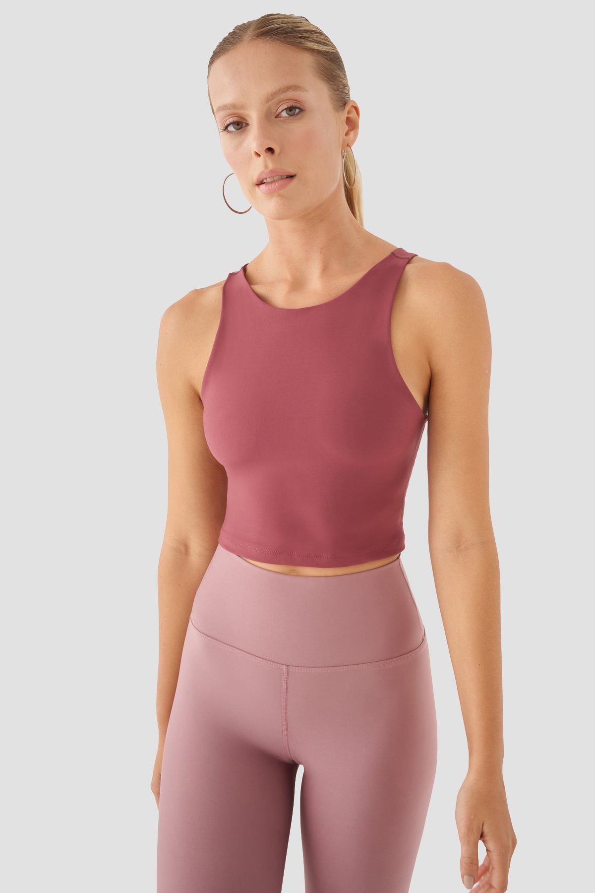 Jane Medium Support Bra - Dusty Rose