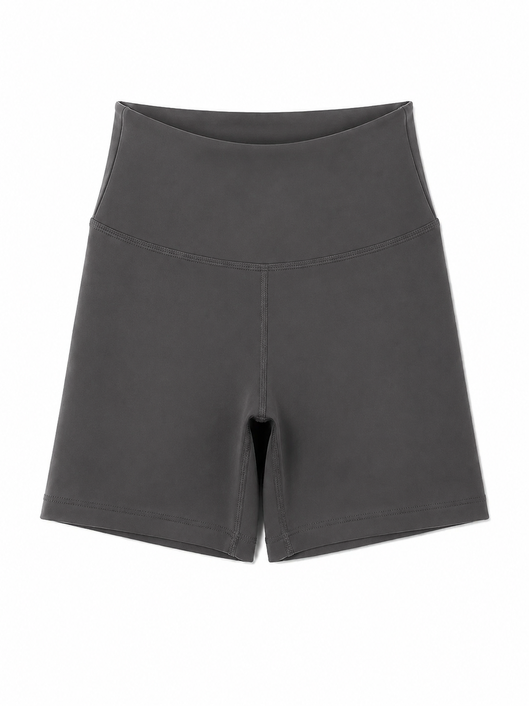 LIORA HIGH-RISE SOFT SHORTS - DARK GREY
