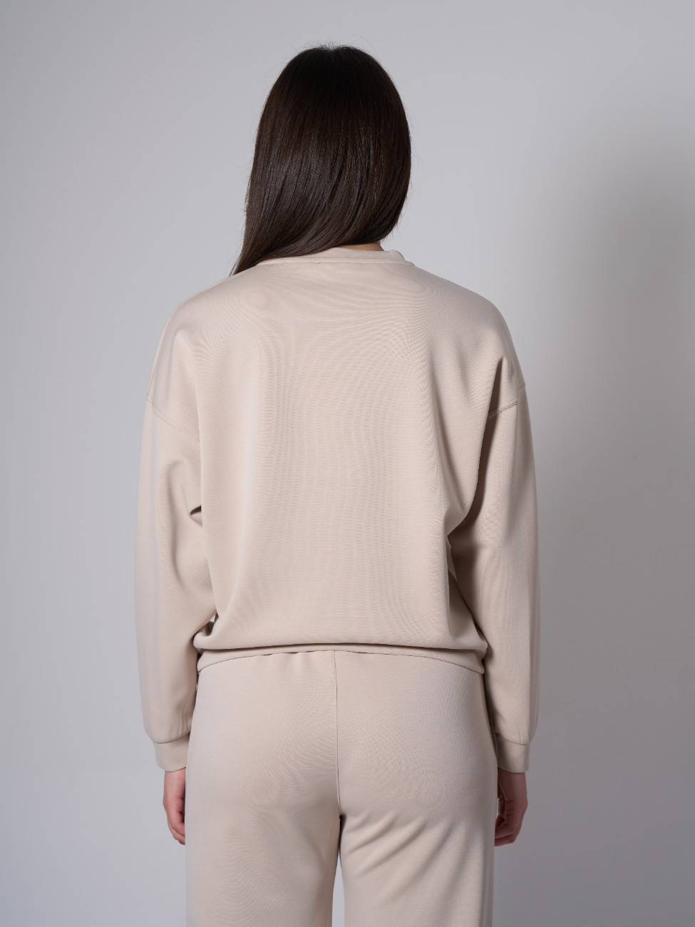 Cleo Modal Crewneck - Stone