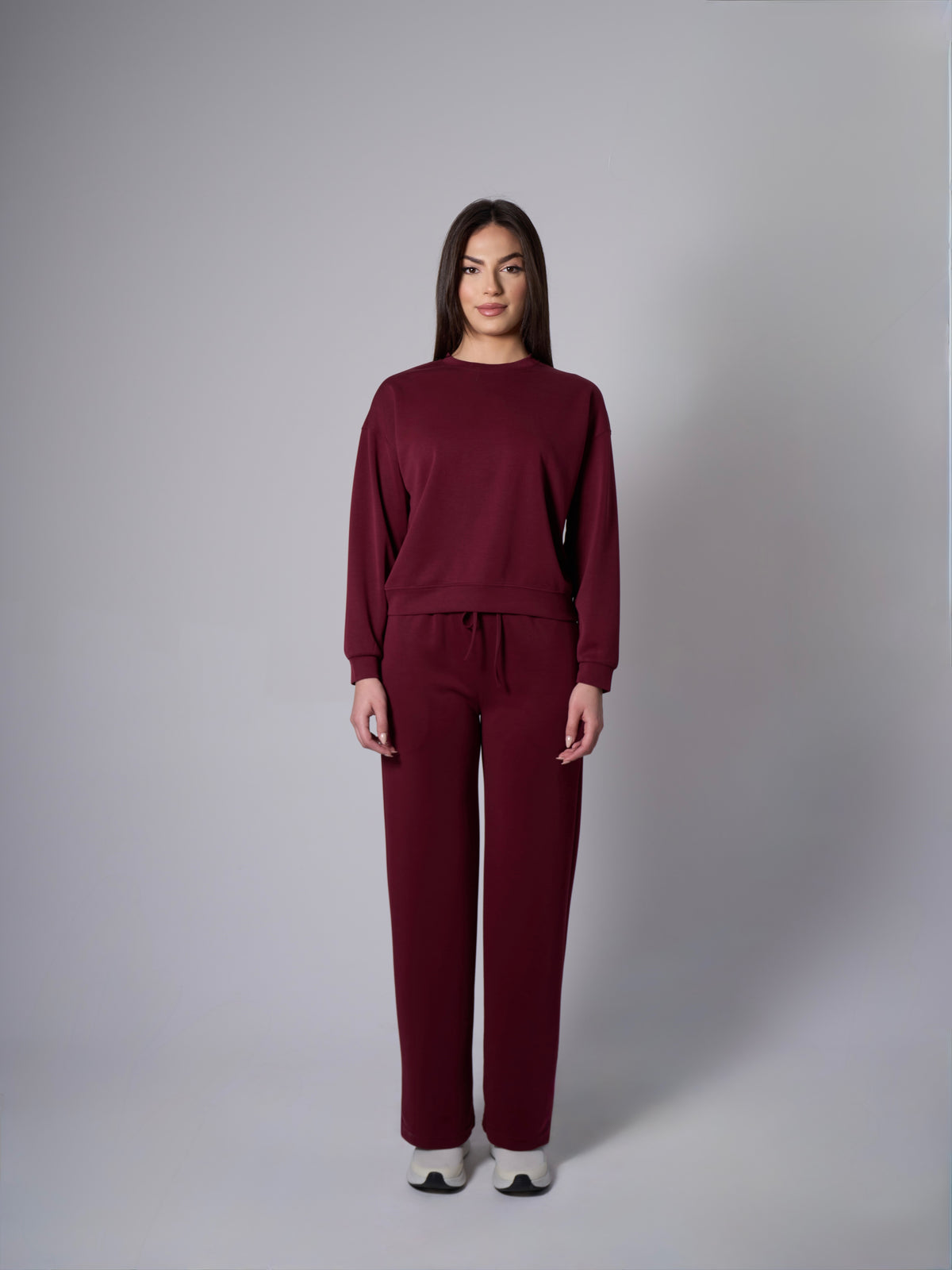 Nora Modal Pants - Claret Red