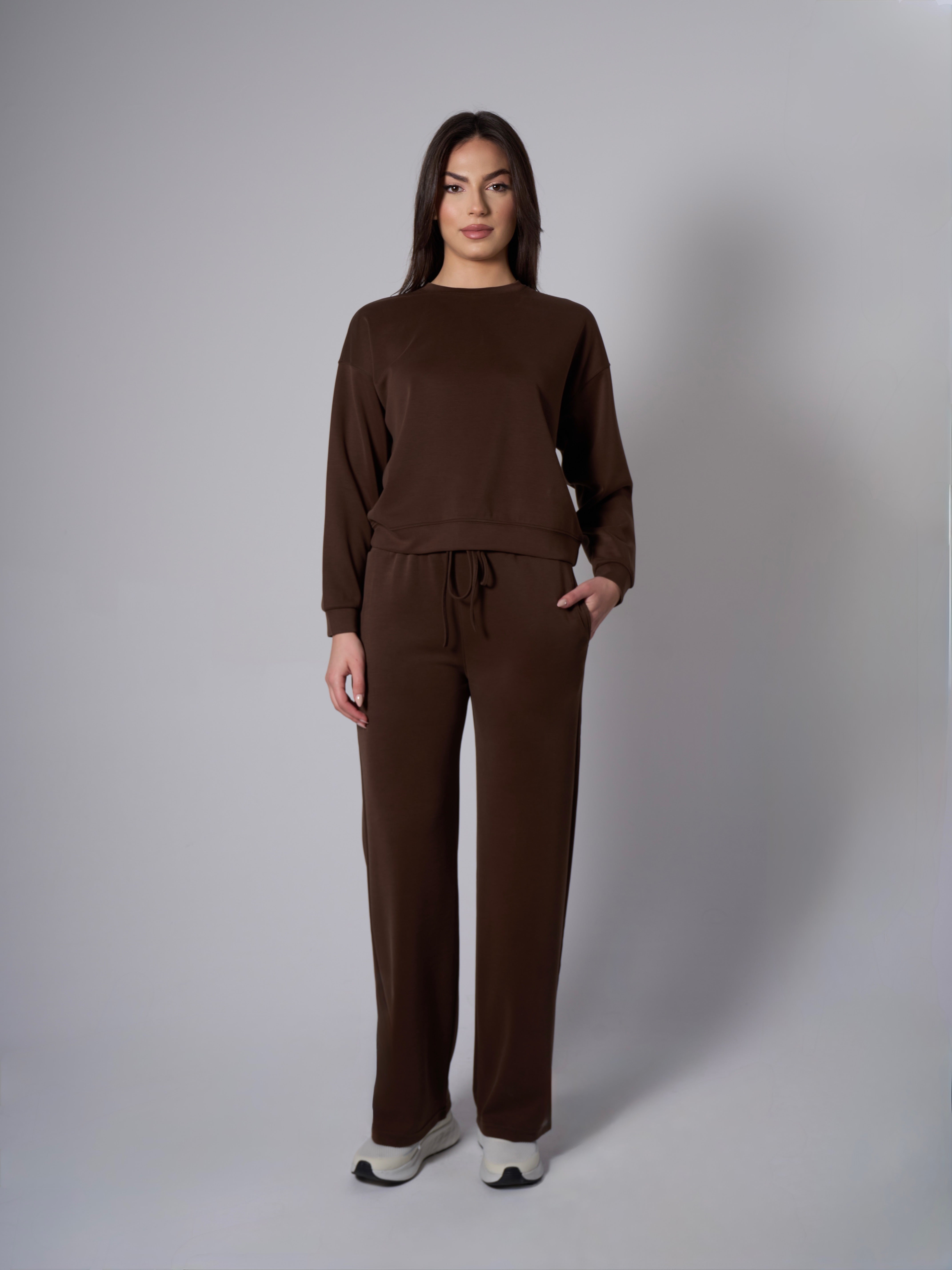 Nora Modal Pants - Brown