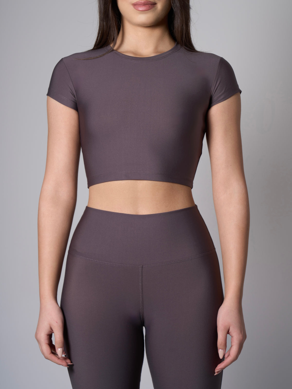 Melina Short Sleeve Top - Light Purple
