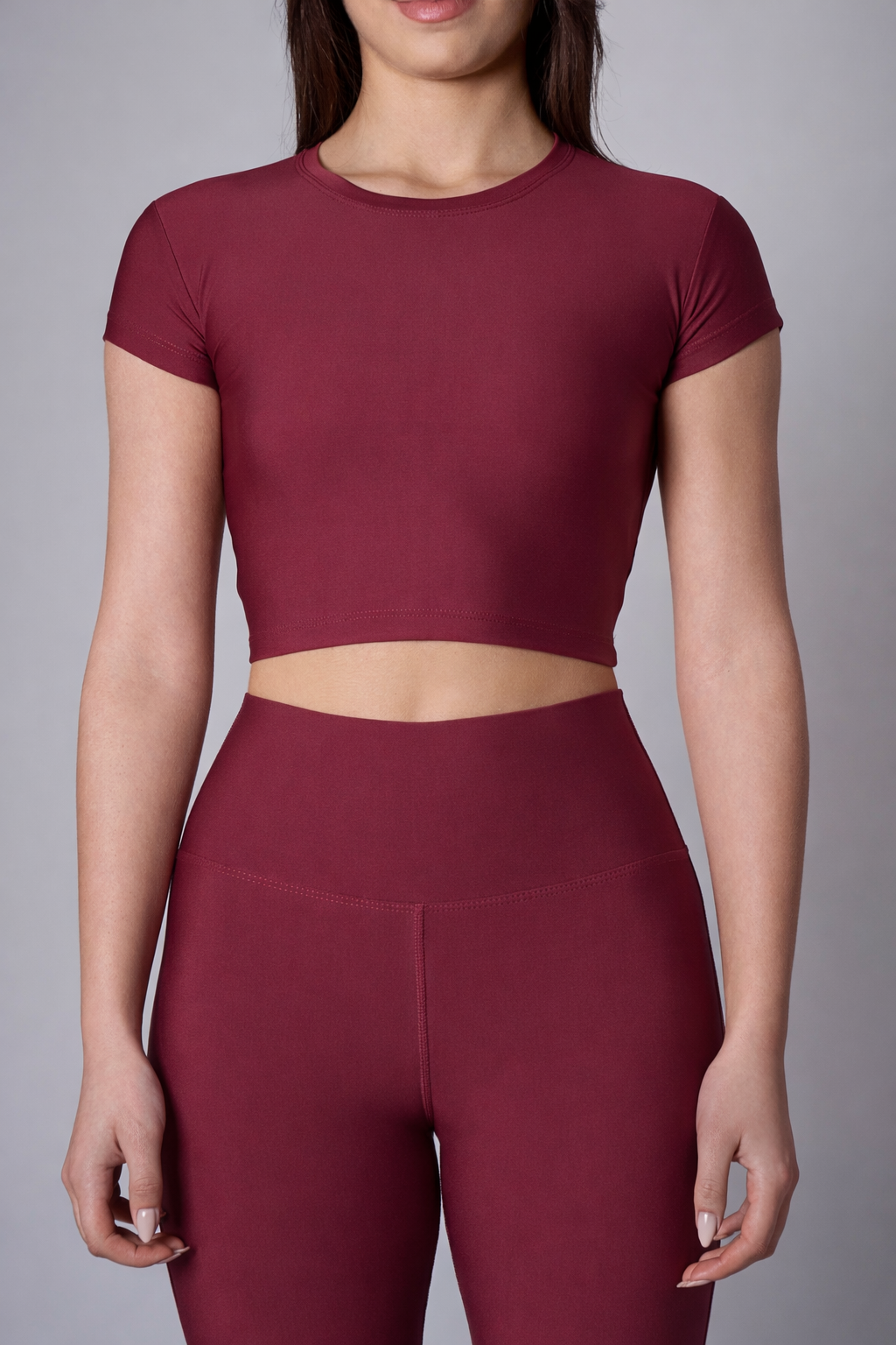 Melina Short Sleeve Top - Dusty Rose