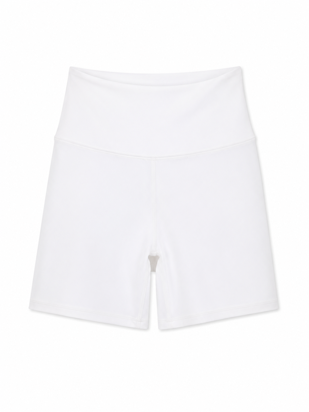 LIORA HIGH-RISE SOFT SHORTS - ECRU