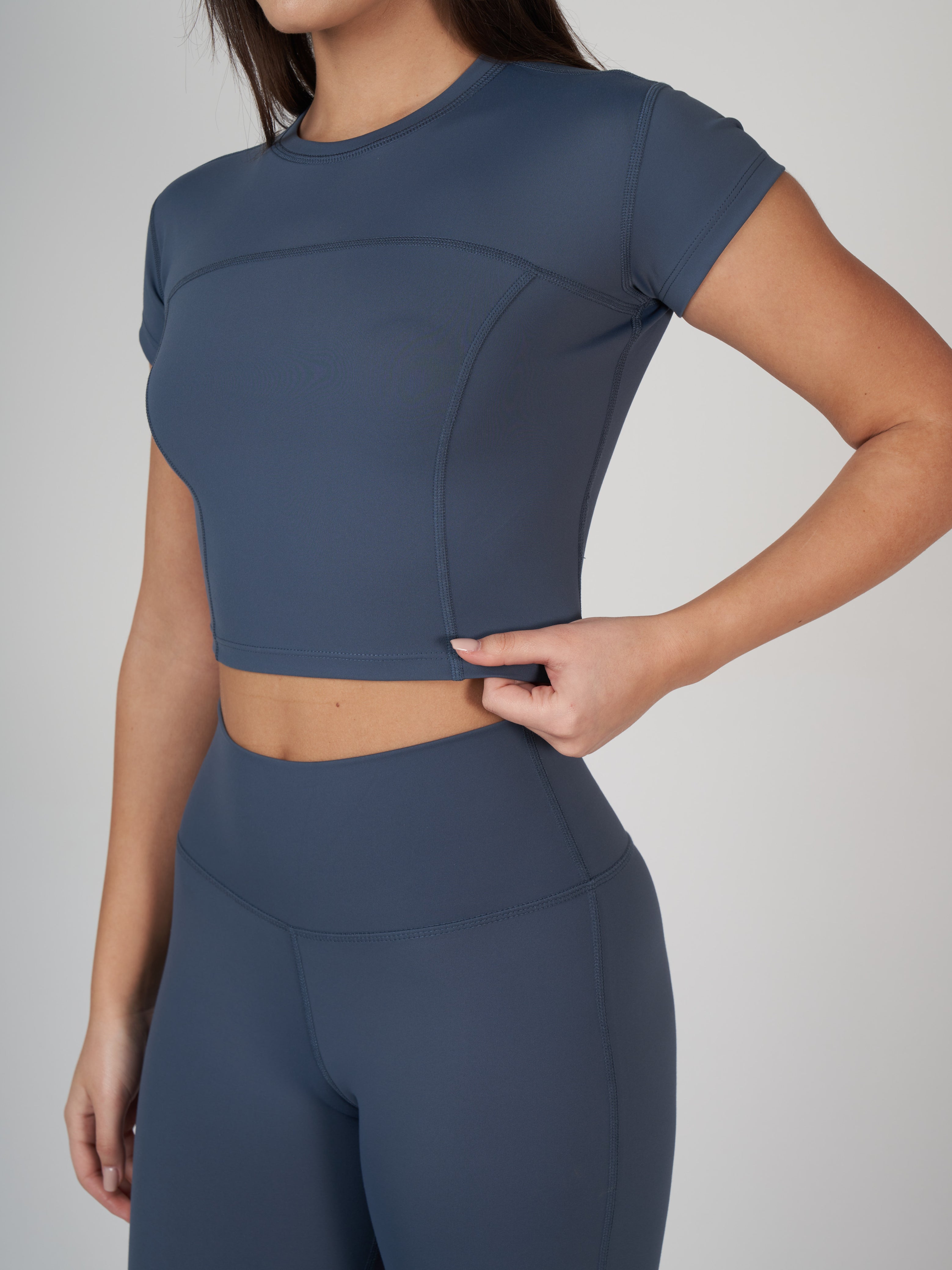 Liora Soft Crop - Indigo