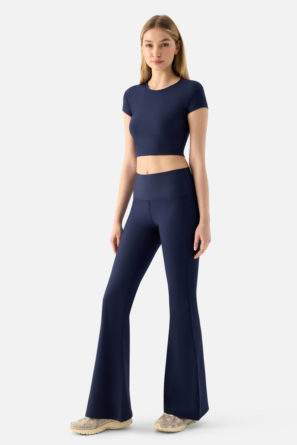 Melina Flared Хеланки - Navy Blue