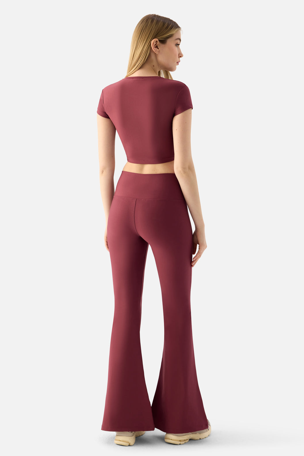 Melina Flared Хеланки - Dusty Rose