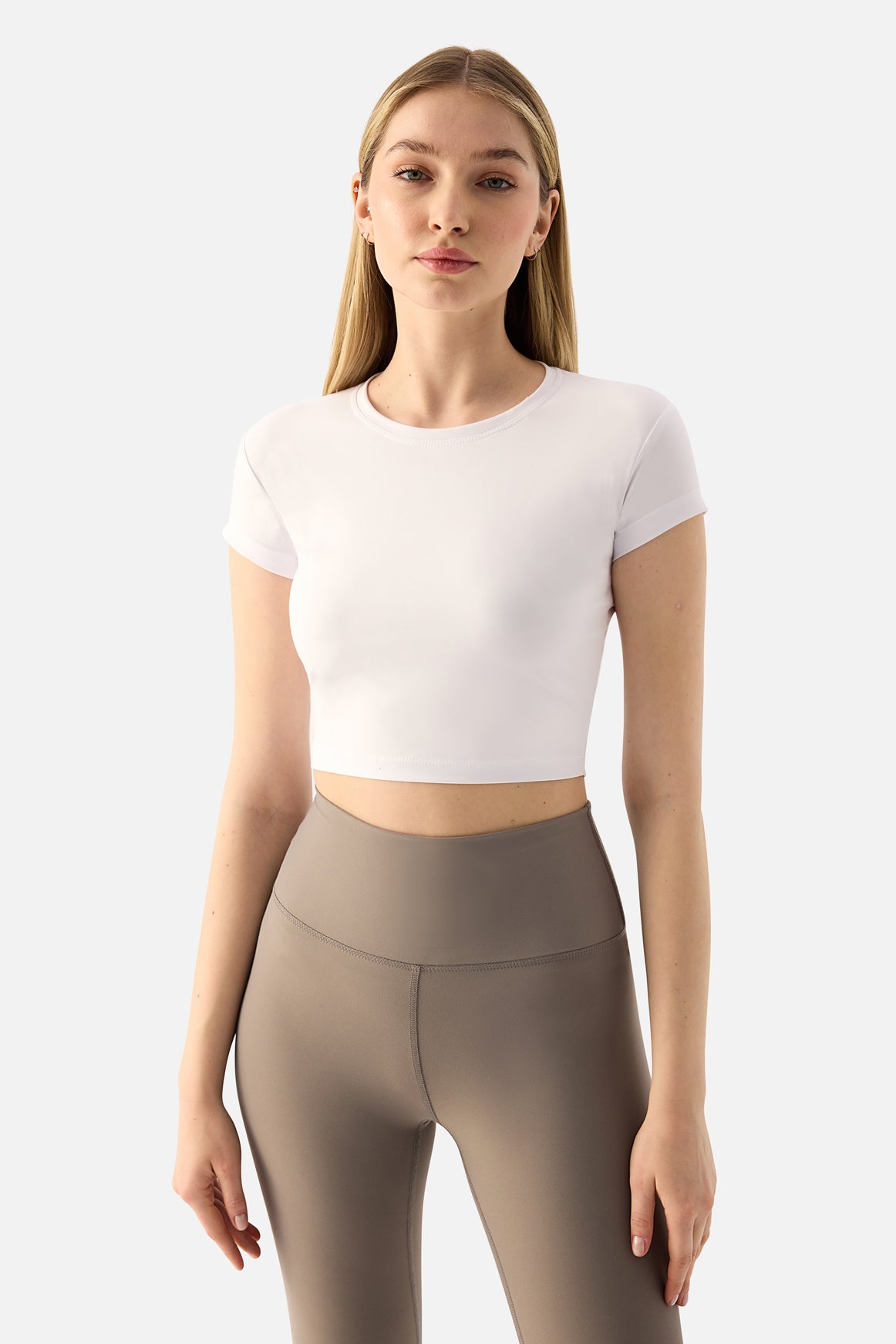 Melina Short Sleeve Top - White