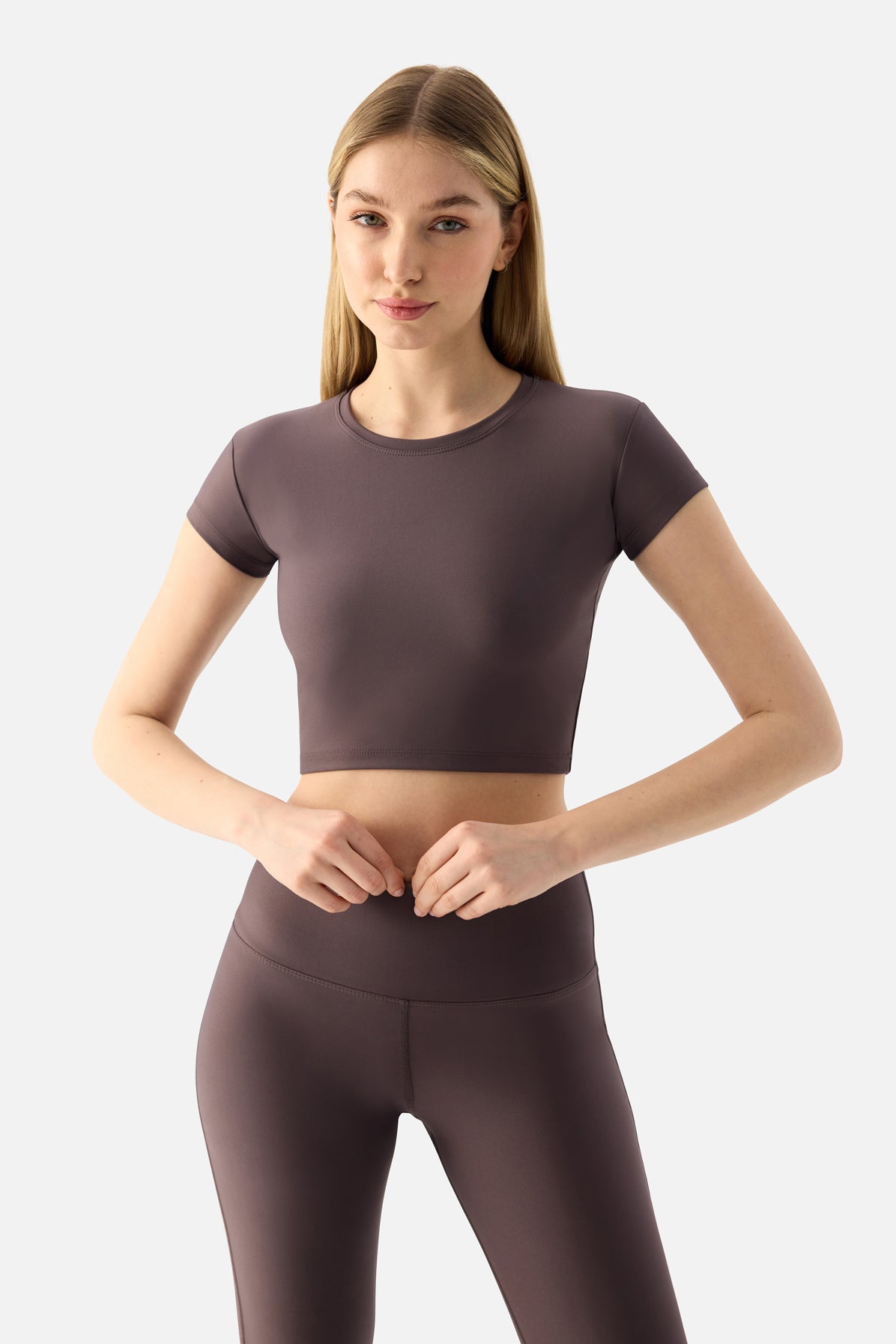 Melina Short Sleeve Top - Light Purple