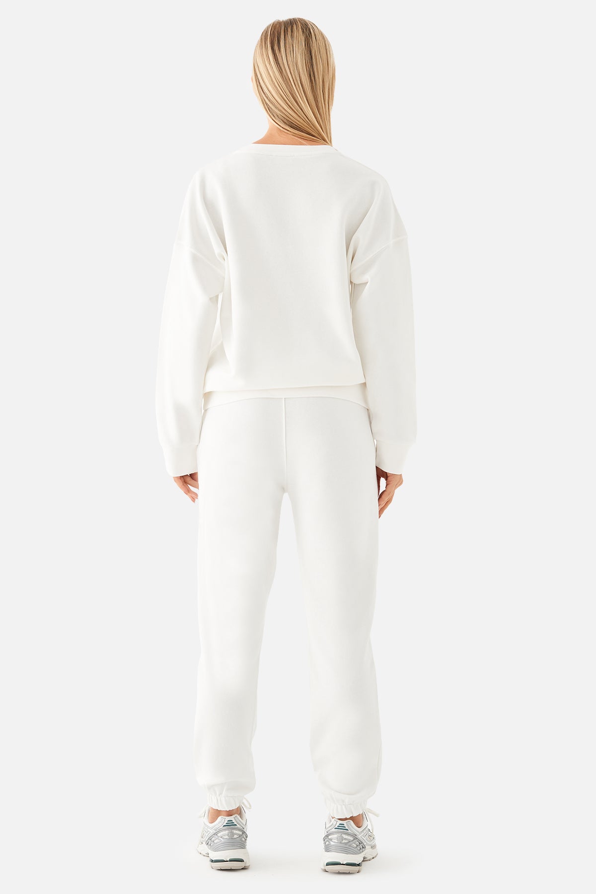 Mia Cuffed Sweatpants - Ecru