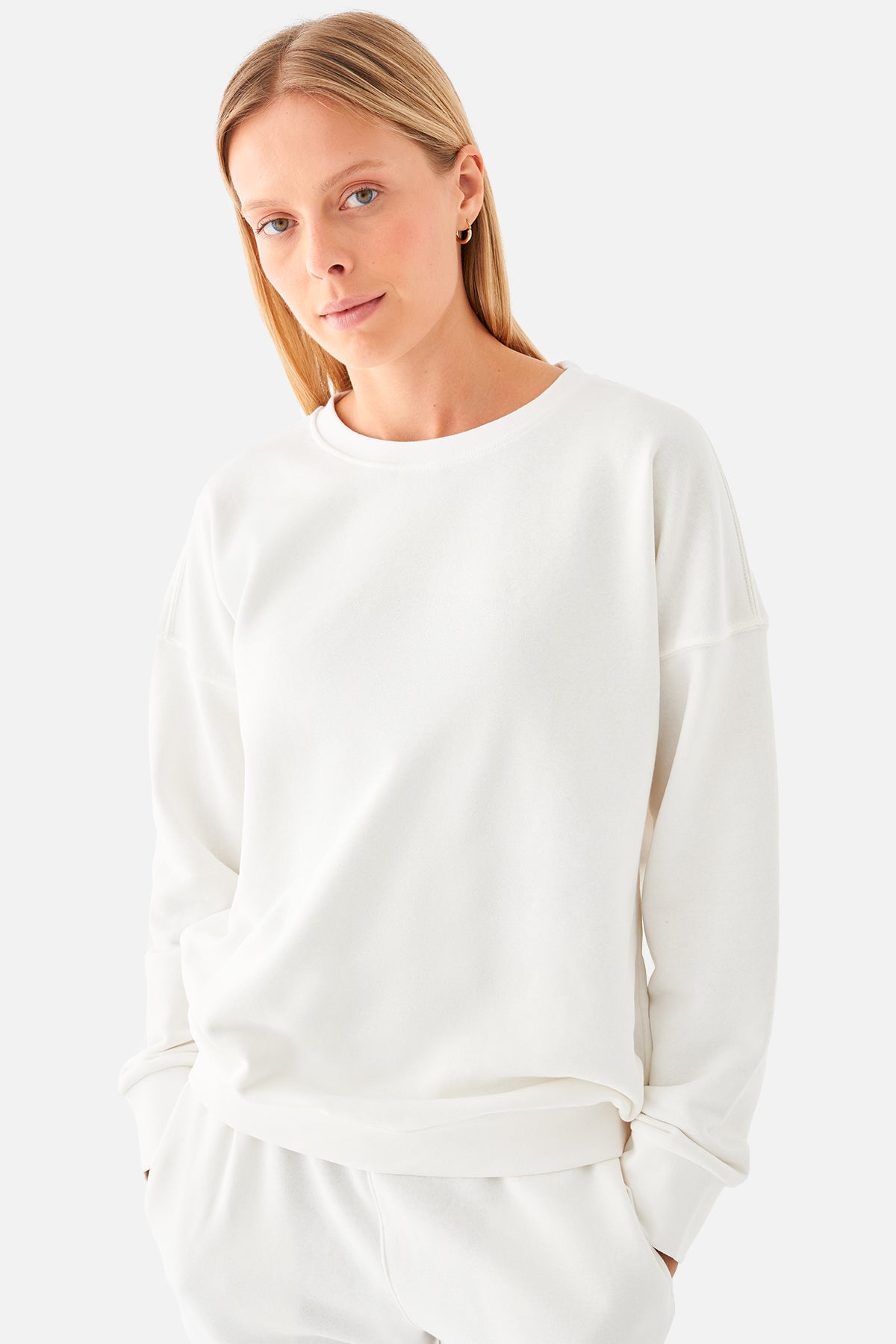 Nina Crewneck Sweatshirt - Ecru