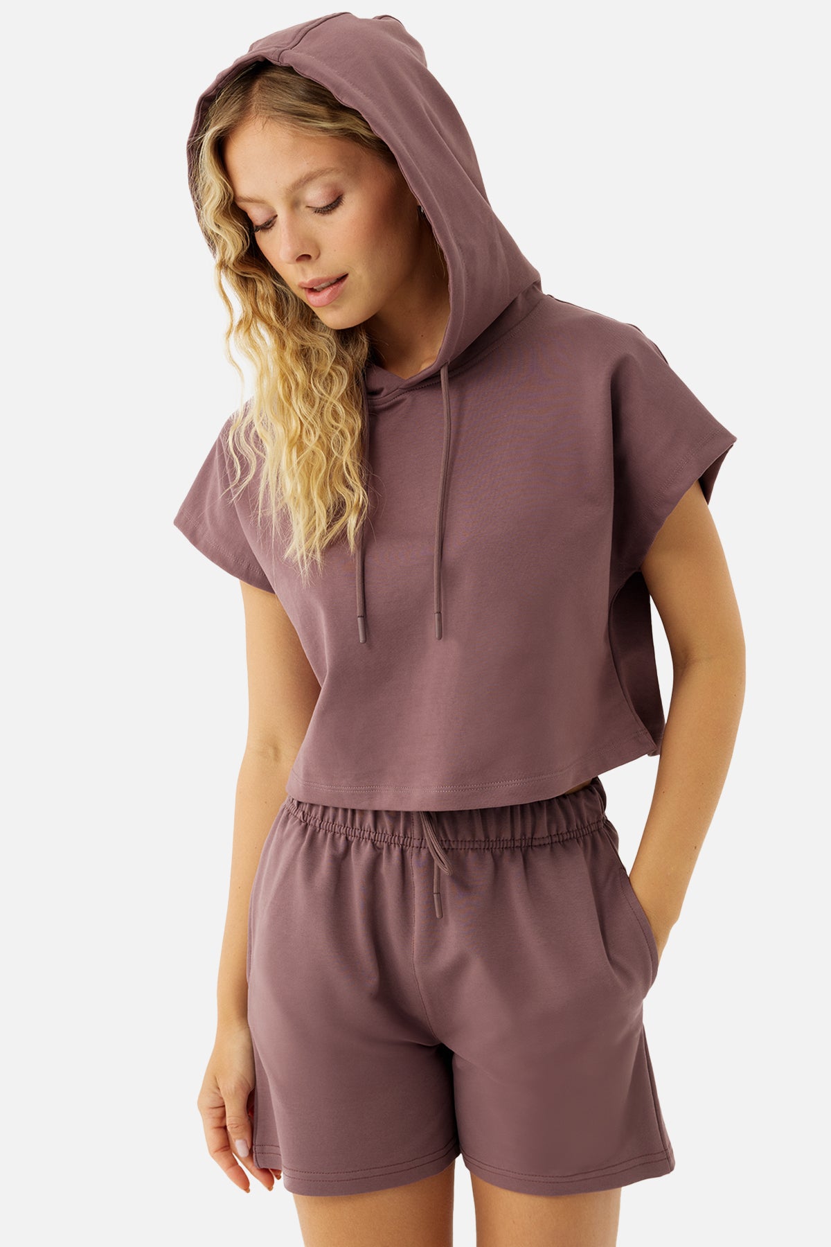 Ava Shorts - Dark Rose