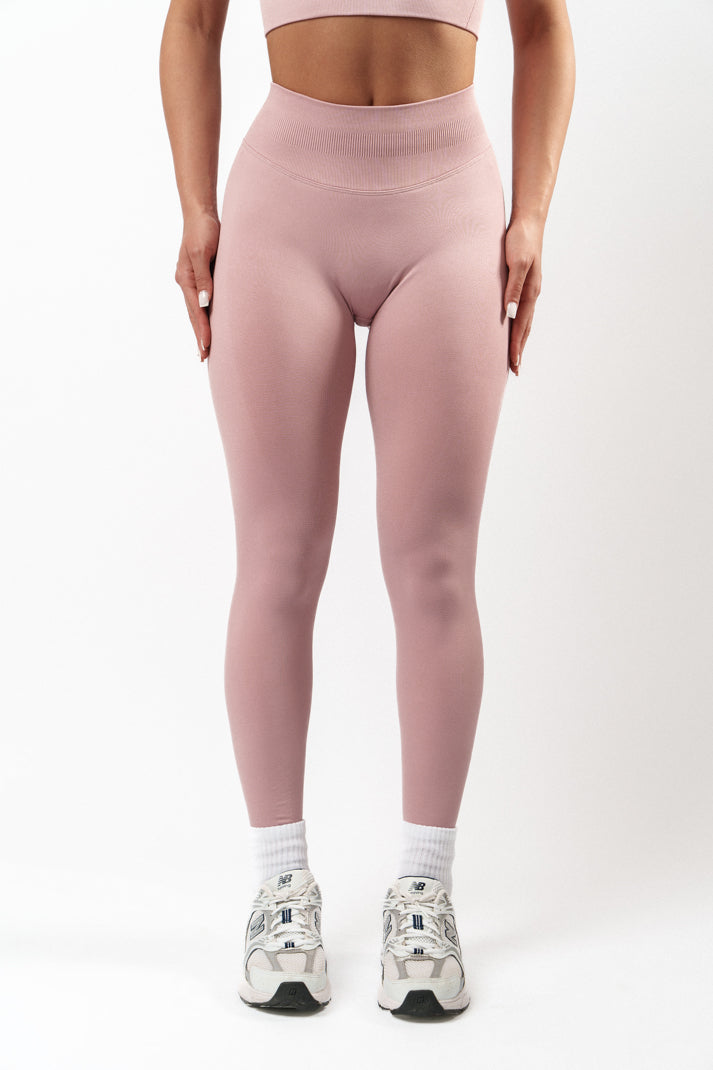 Jade Scrunch Seamless Хеланки - Powder